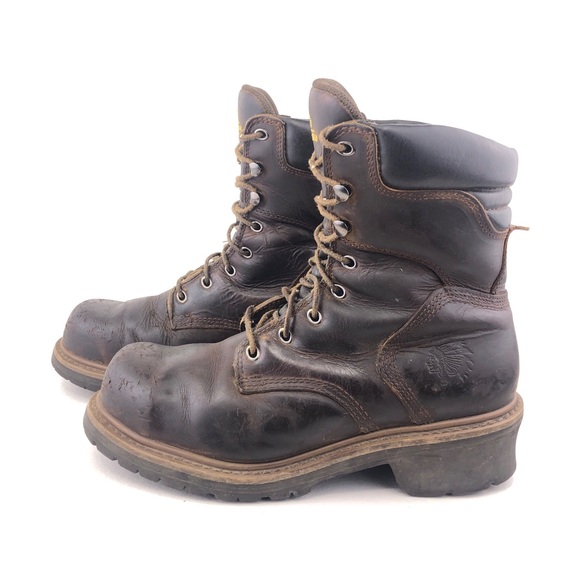 Chippewa Hador 8" Steel Toe Logger Work Boots 9.5M - Picture 2 of 15